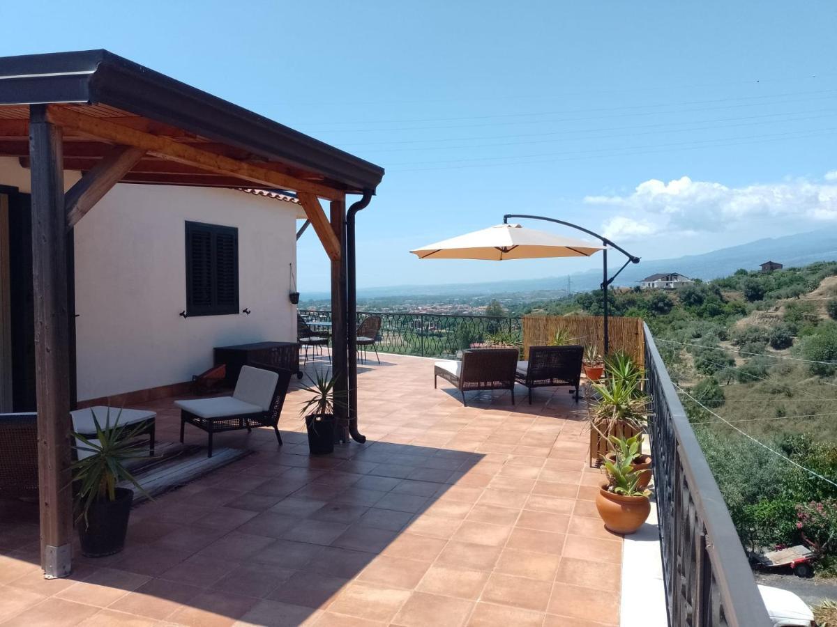 Flat With Panoramic Terrace And Private Pool Mt5X3 Apartamento Taormina Exterior foto
